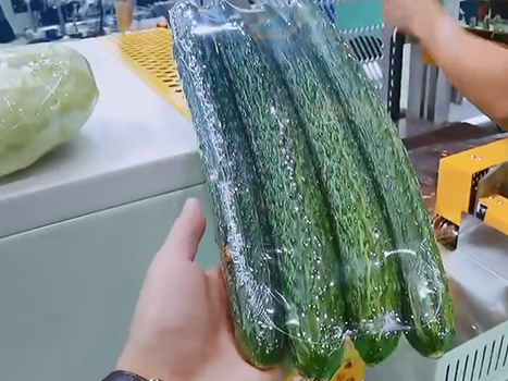 食品蔬菜包装视频